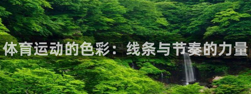 谈球吧体育：体育运动的色彩：线条与节奏的力量